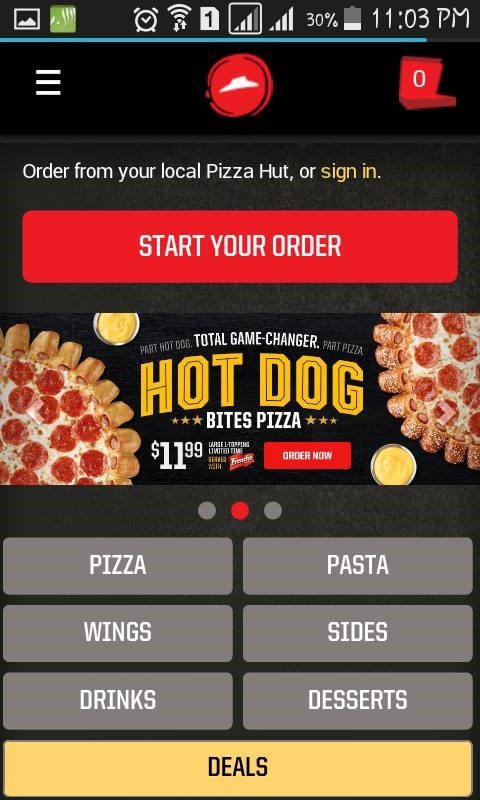Mobile Landing Page