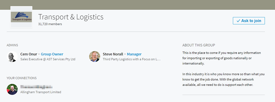 linkedin-group-for-transport-and-logistics